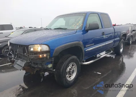 2004 GMC Sierra 2500Hd Sle из США, поврежденный, VIN 1GTHK29U64E296889